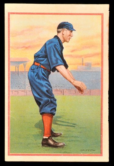 1910 Notebook Base Ball Stars Griffith